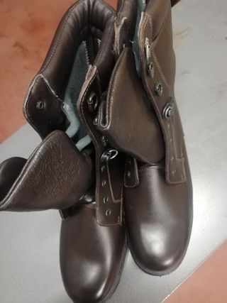 Anfibi Esercito Italiano in cuoio