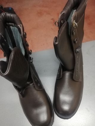 Anfibi Esercito Italiano in cuoio