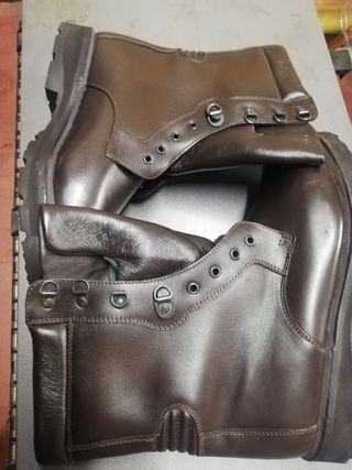 Anfibi Esercito Italiano in cuoio