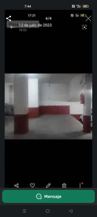 PLAZA DE GARAJE ALCASSER 46290 C/RUIZ DE CORELLA