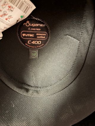 Casco de equitación negro