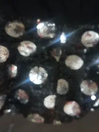 Vestido negro lentejuelas