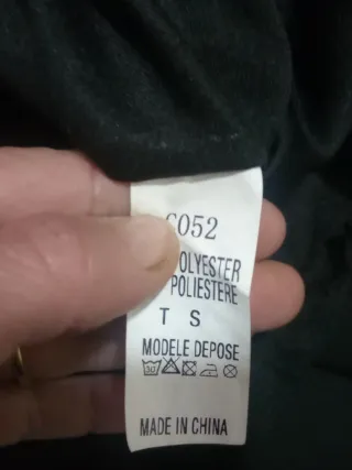 Vestido negro lentejuelas