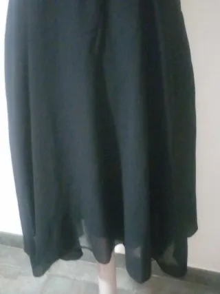 Vestido negro lentejuelas