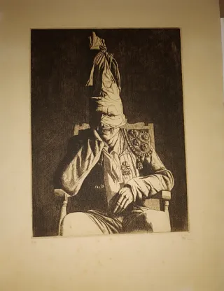 Cuadro Grabado José Hernández