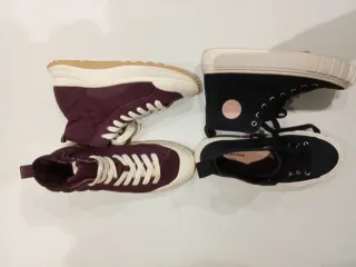 2 Pares Zapatillas Victoria y Zara