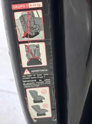 Silla de coche para bebé Baby auto Grupo 0 y 1