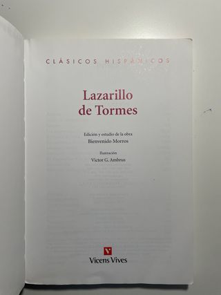 El Lazarillo De Tormes (ch N/e)