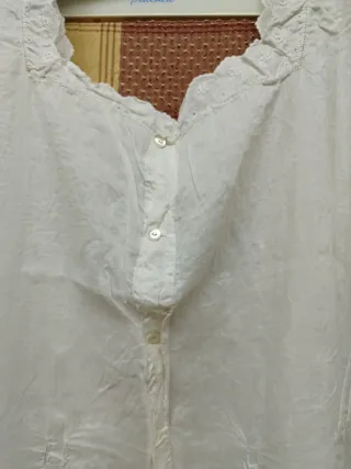 Precioso camisón victoriano antiguo
