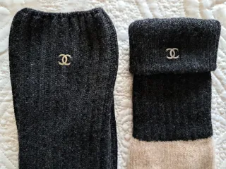 Elegante conjunto de guantes y calcetines de Chane