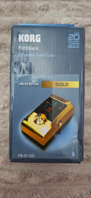 Korg Pitchblack PB-01 Edición Limitada Oro