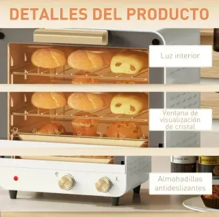Mini horno sobremesa 12L