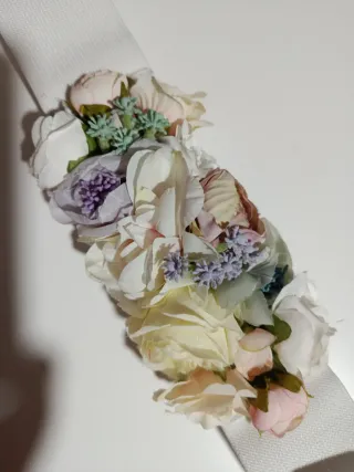 Lote 5 Cinturones Elásticos Florales