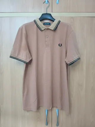 Polo Fred Perry Beige Original