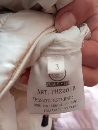 Giubbino bambina 3 anni