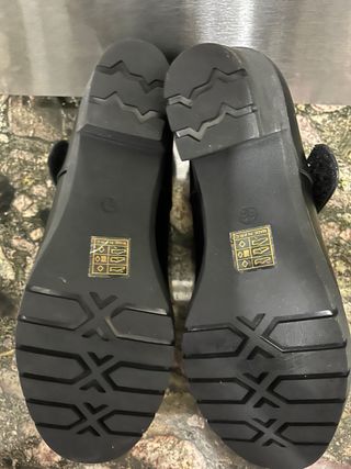 Zapatos Mary Jane Negros