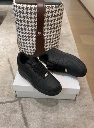 NikeAirForce 1 Low '07 Negro Talla 44