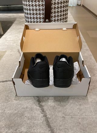 NikeAirForce 1 Low '07 Negro Talla 44