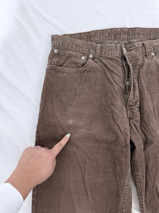 Pantalón pana Levi's Marrón Talla L