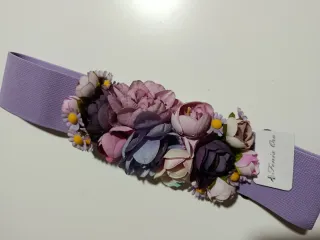 Lote 6 Cinturones Florales