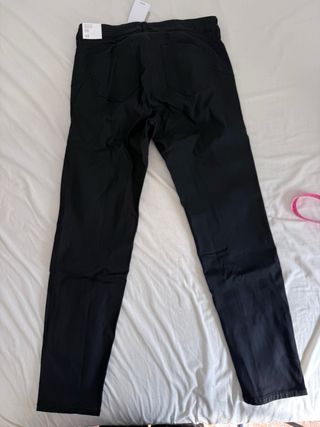 Pantalón Mango Slim Fit Negro Talla 44