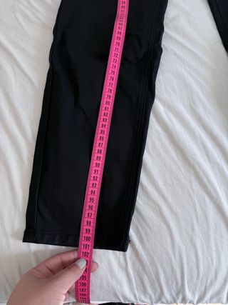 Pantalón Mango Slim Fit Negro Talla 44