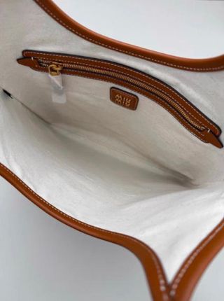 Bolso Tote Miu Miu Ivy Marrón