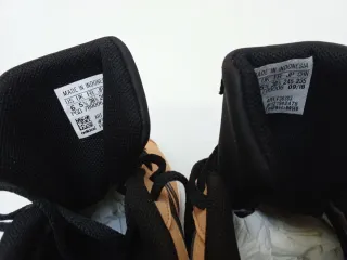 2 Pares Adidas Talla 38.5 Beige/Negro