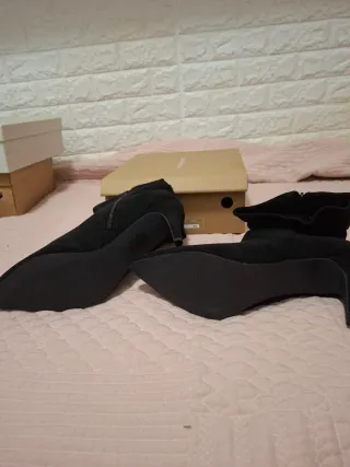 Botines negros sin marca talla 41