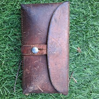 Funda Cuero Militar Suiza 1964 Vintage