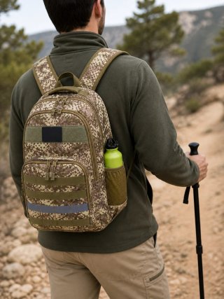 Mochila Outdoor Acolchada 3 Compartimentos