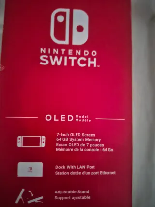 Nintendo Switch Blanca