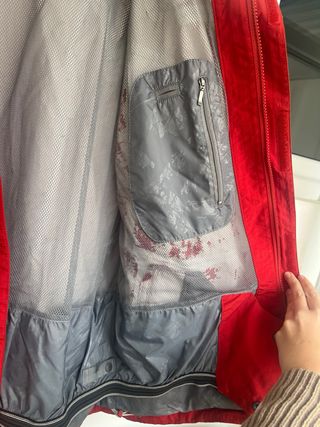 Giubbotto The North Face da sci Rosso