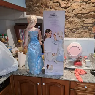 Muñeca Elsa Frozen Grande 80cm