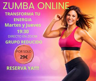 Clases de zumba online
