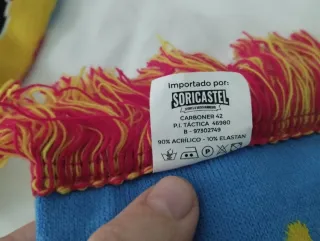 Bufandas Valencia C.F. Adulto. Precio total.