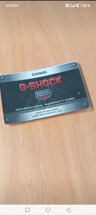 Caja de reloj G-Shock