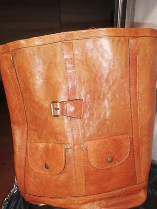 Zaino vintage in cuoio