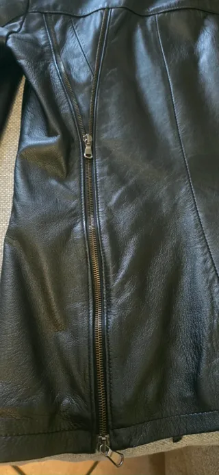 Giacca di Pelle nera da Donna