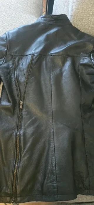 Giacca di Pelle nera da Donna