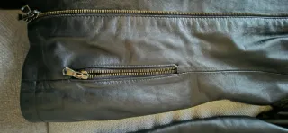 Giacca di Pelle nera da Donna