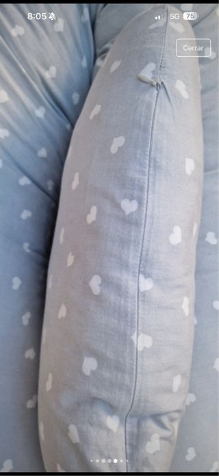 Almohada Maternidad Corazones