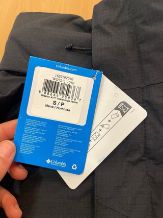 Cazadora Columbia Omni-Tech con etiqueta