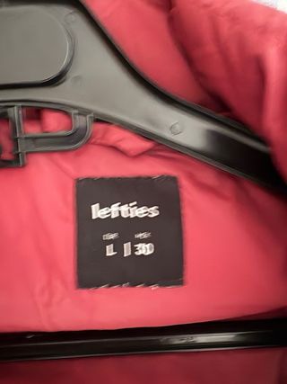 Chaleco acolchado rojo