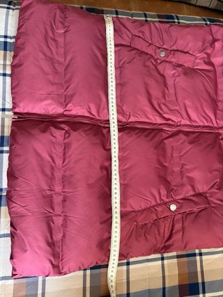 Chaleco acolchado rojo