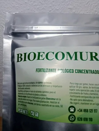 Fertilizante Biológico Concentrado 750grs.