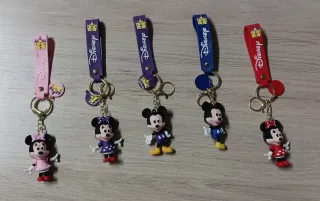 Lote Llaveros Disney Mickey y Minnie