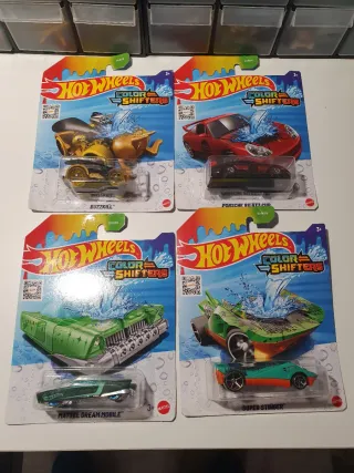 Hot Wheels Color Shifters 4 Pezzi