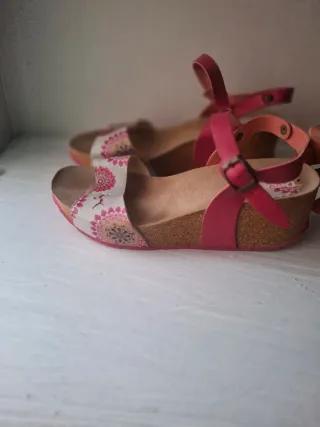 Sandalias Desigual Bio7 Corazones Cuña