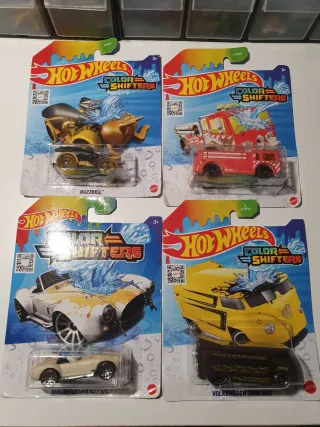 Hot Wheels Color Shifters 4 pezzi
